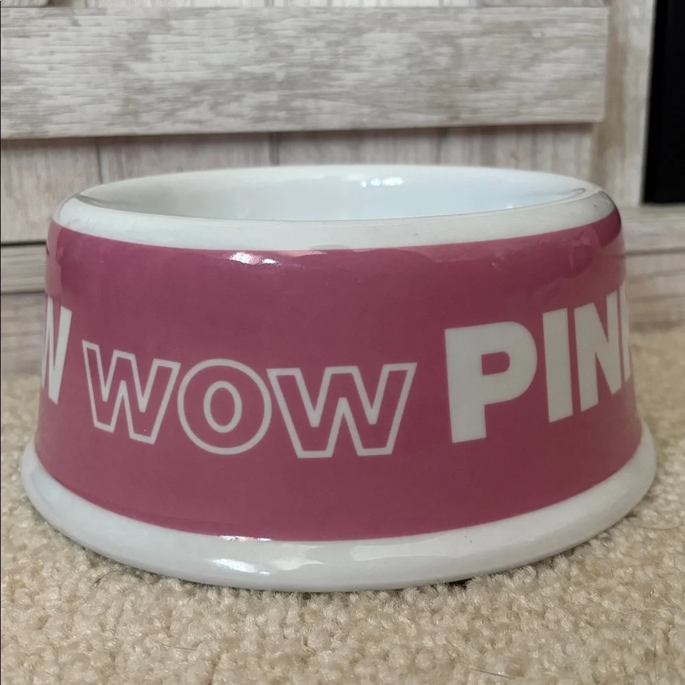 Victoria’s Secret PINK vintage dog bowl